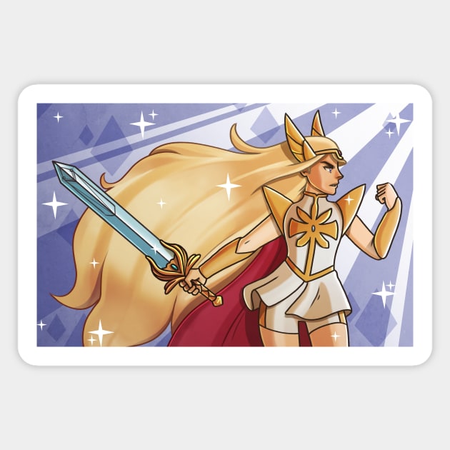 Princess Of Power Sticker by ShelboBaggins